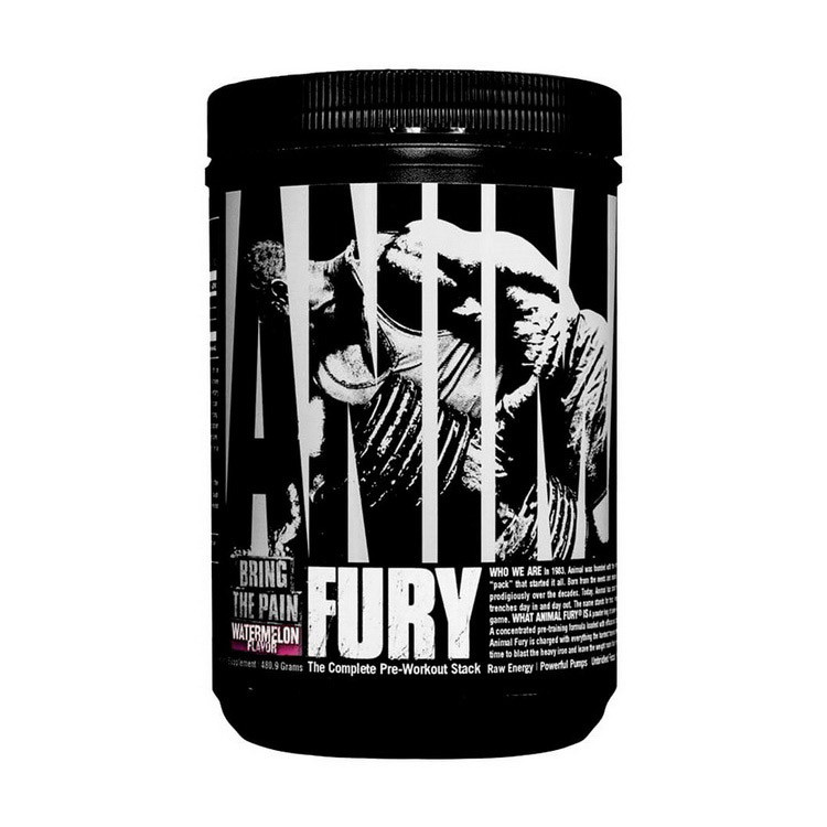 

Предтренировочный комплекс Universal Nutrition Fury 480,9 грамм Арбуз (104553-2)