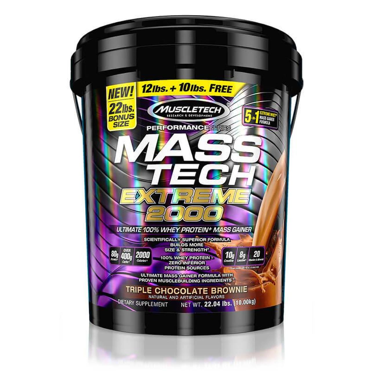 

Гейнер MuscleTech Mass Tech Extreme 2000 10000 грамм Шоколад (104377-3)