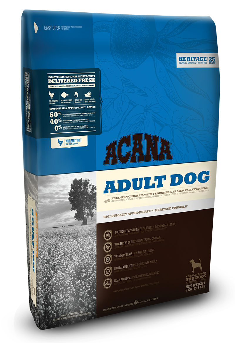 

Сухой корм ACANA Adult Dog для собак на всех стадиях жизни со вкусом курицы, 6 кг