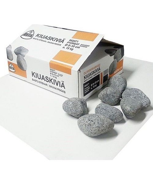 

Камни для бани и сауны Narvi Оливин Диабаз круглые 5-10 см, 15 кг (Финляндия)