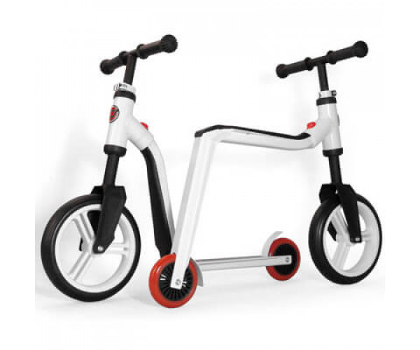 

Беговел самокат 2 в 1 Push-bike white Scoot and ride
