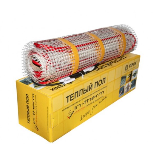 

Нагревательный мат (теплый пол) IN-THERM 200 9,2 м2 (1850 Вт) TeplJut