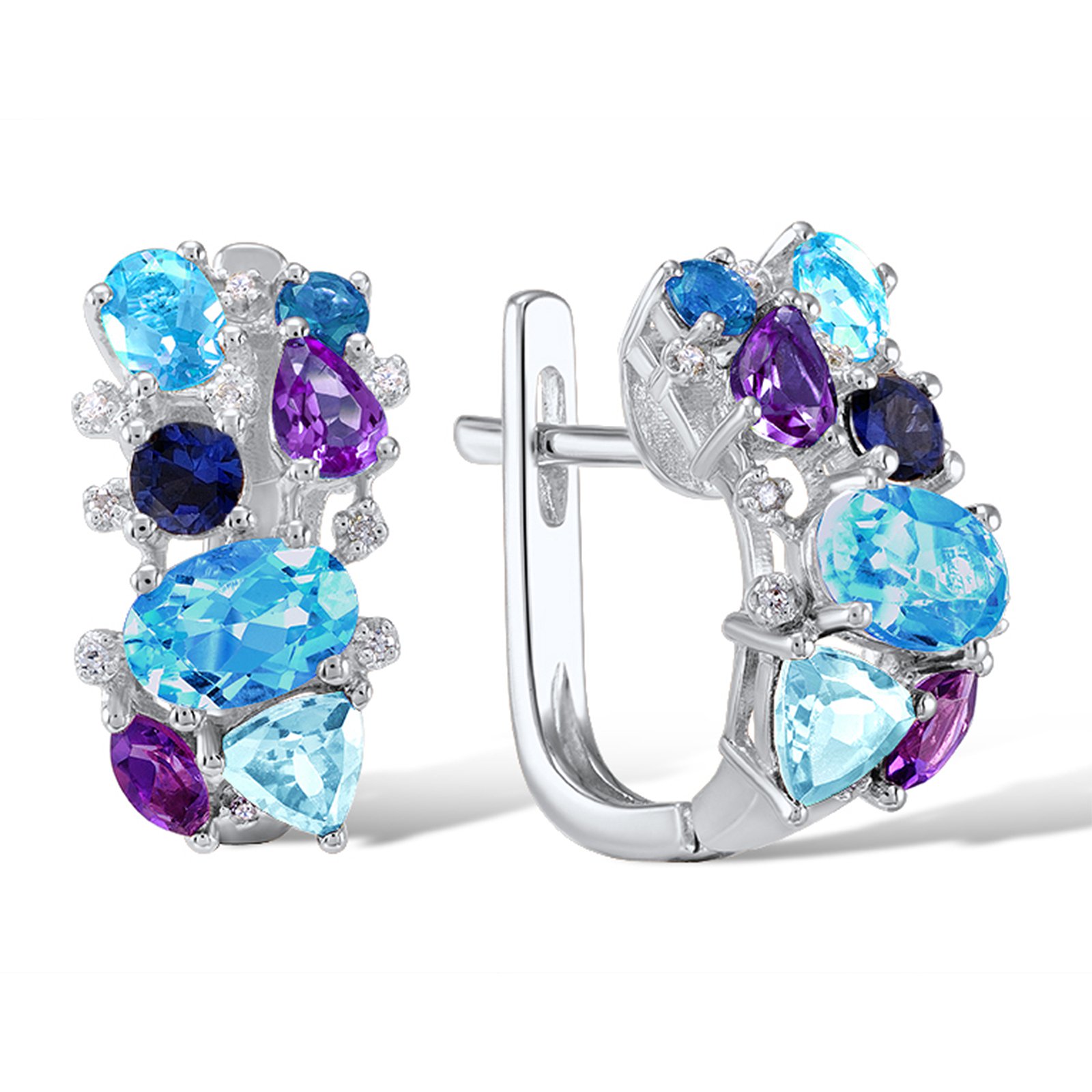 

Серьги из белого золота 1624217