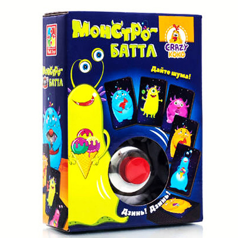 

Игра со звонком "Монстро-баттл" (Рус) (00000241002)