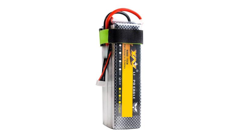 

Аккумулятор квадрокоптера LiPo 11.1V 70C 4200mah 3S XT60 344г 135*43*27мм (16022)
