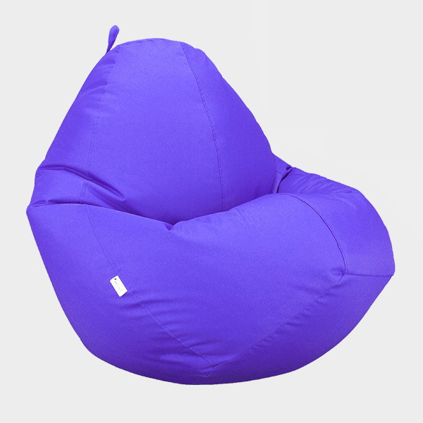 

Кресло мешок Овал Beans Bag Оксфорд Стронг 100*140 см Цвет Сирень