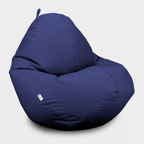

Кресло мешок Овал Beans Bag Оксфорд Стандарт 85*105 см Цвет Темно Синий