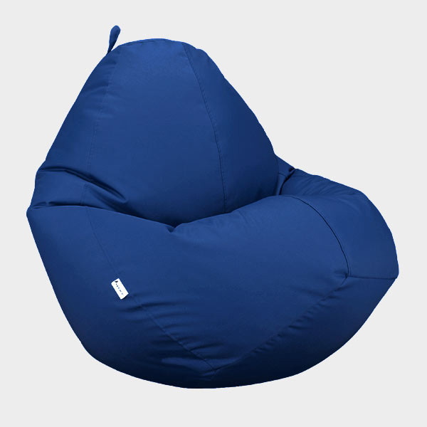 

Кресло мешок Овал Beans Bag Оксфорд Стронг 100*140 см Цвет Синий