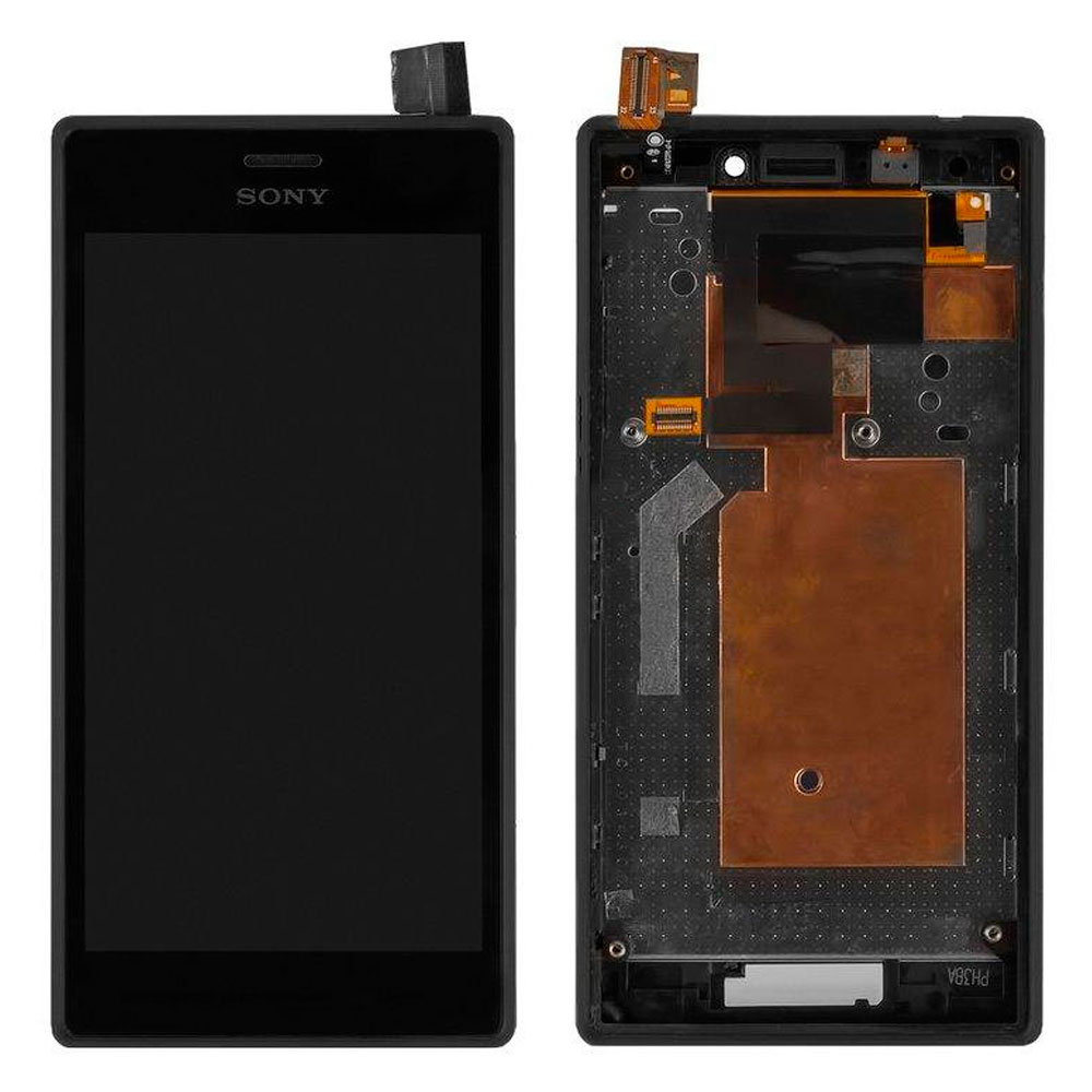 

Дисплейный модуль Sony D2302 Xperia M2 Dual High Copy в рамке