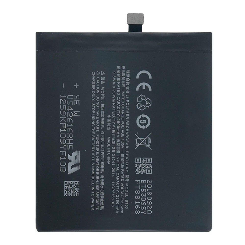

Аккумулятор Meizu BT53 для Meizu Pro 6 (2560 mAh) Original PRC