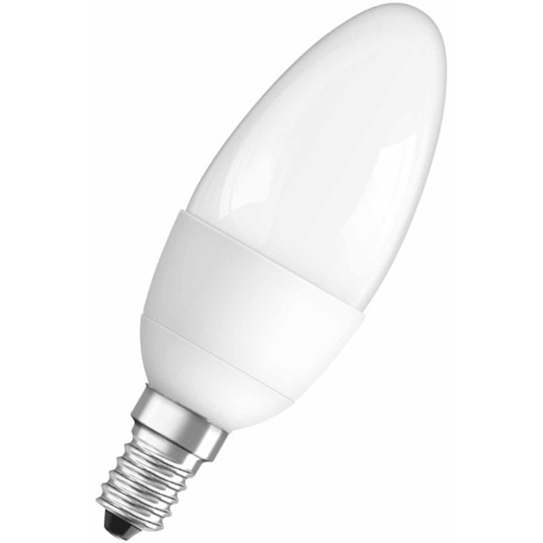 

Лампа светодиодная Osram SST CLB 6 Вт C37 E14 220 В 2700 К матовая