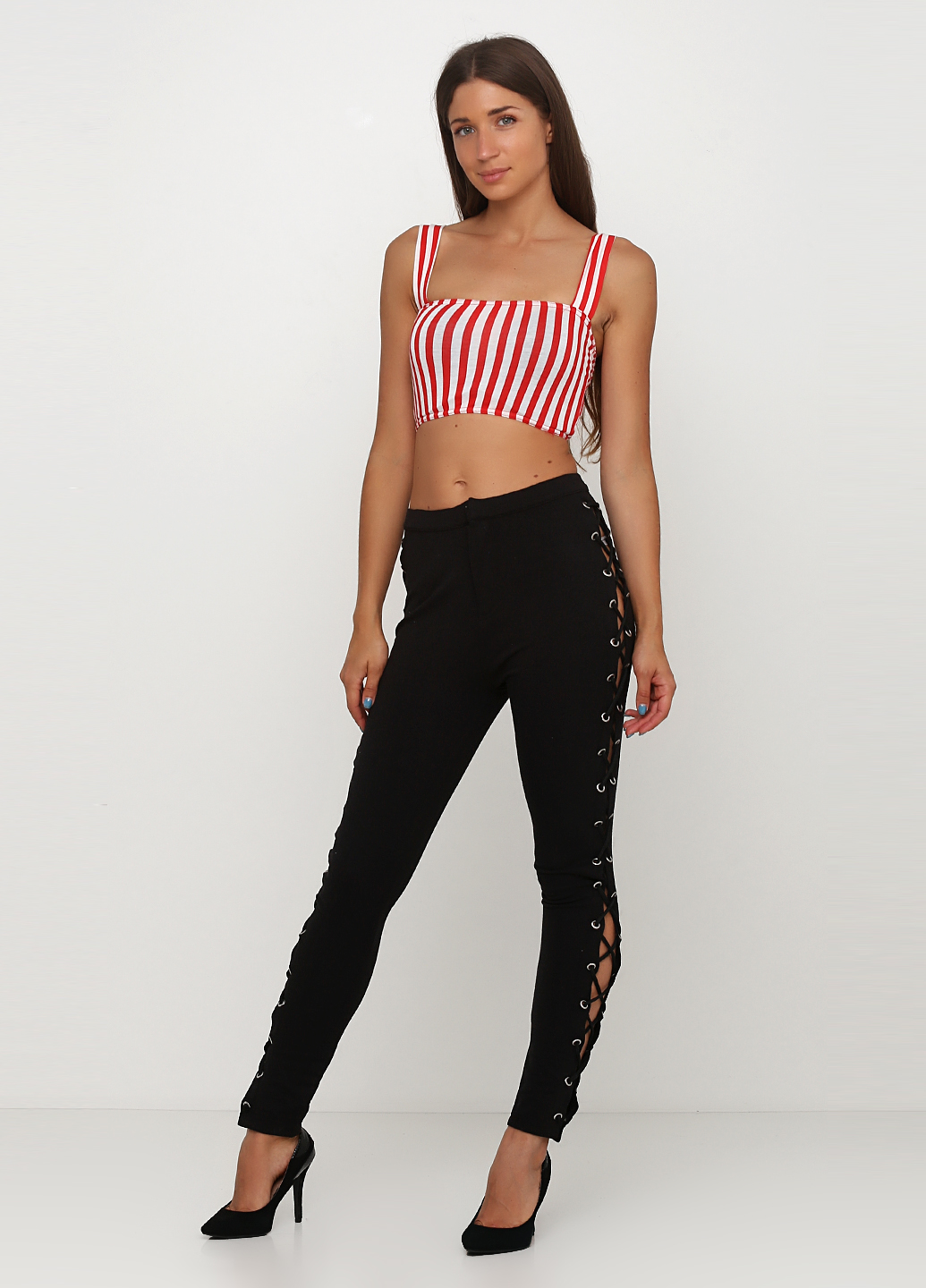 

Брюки PrettyLittleThing 8 Черный CLS5553_01