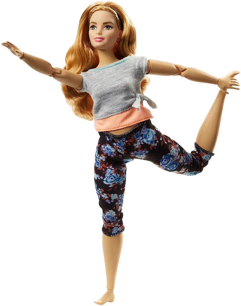 

Кукла Барби йога Двигайся как я Пышная Barbie Made to Move Doll - Curvy Mattel
