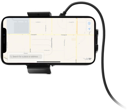 

Macally Car Holder Wireless Charger Air Vent черный