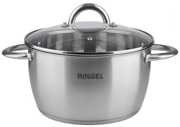 

Кастрюля RINGEL Bonn (6.1 л) 24 см (RG-2003-24)