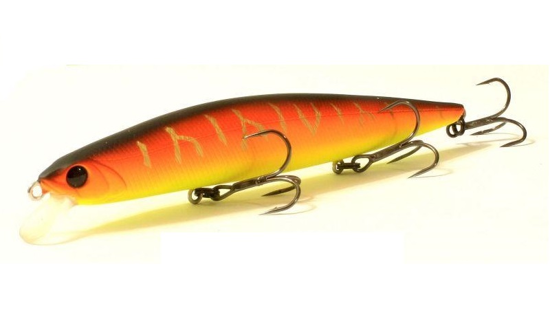 

Воблер TSURIBITO MINNOW 130F цвет 029 длина 130мм. вес 19,2гр. плавающий заглубление 0,7 м. (13536)