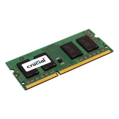 

Модуль памяти для ноутбука SoDIMM DDR3L 4GB 1600 MHz MICRON (CT51264BF160B)