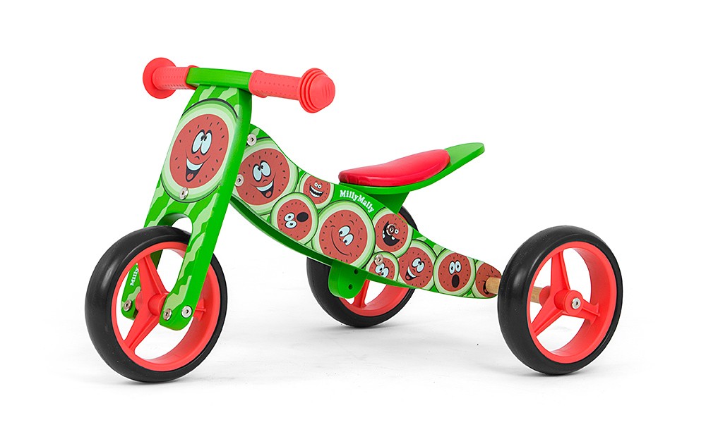 

Беговел Milly Mally трехколесный Jake Watermelon (24361)