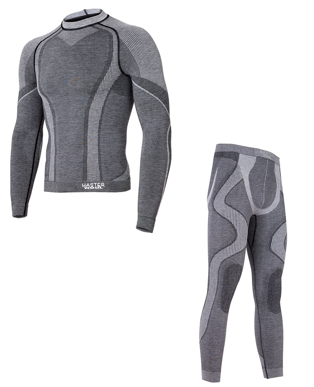 

Комплект термобелья Hanna Style Haster Merino Wool S-M Темно-серый (90002-SM)