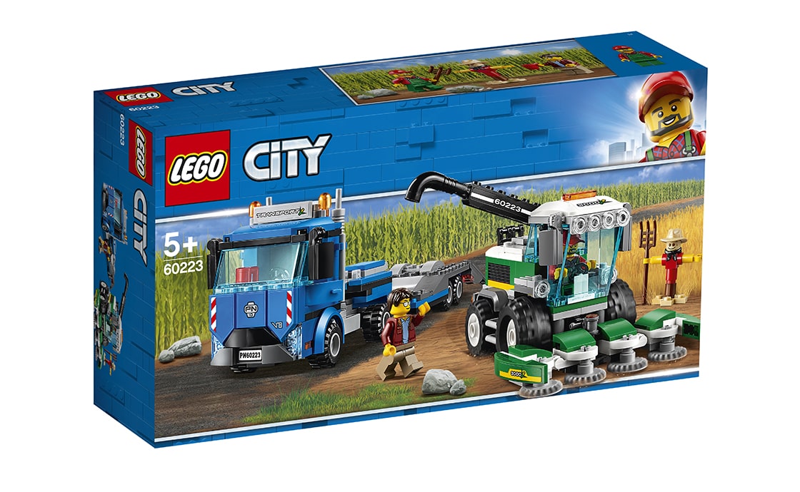 

Конструктор LEGO Кормозбиральний комбайн 358 деталей (60223)