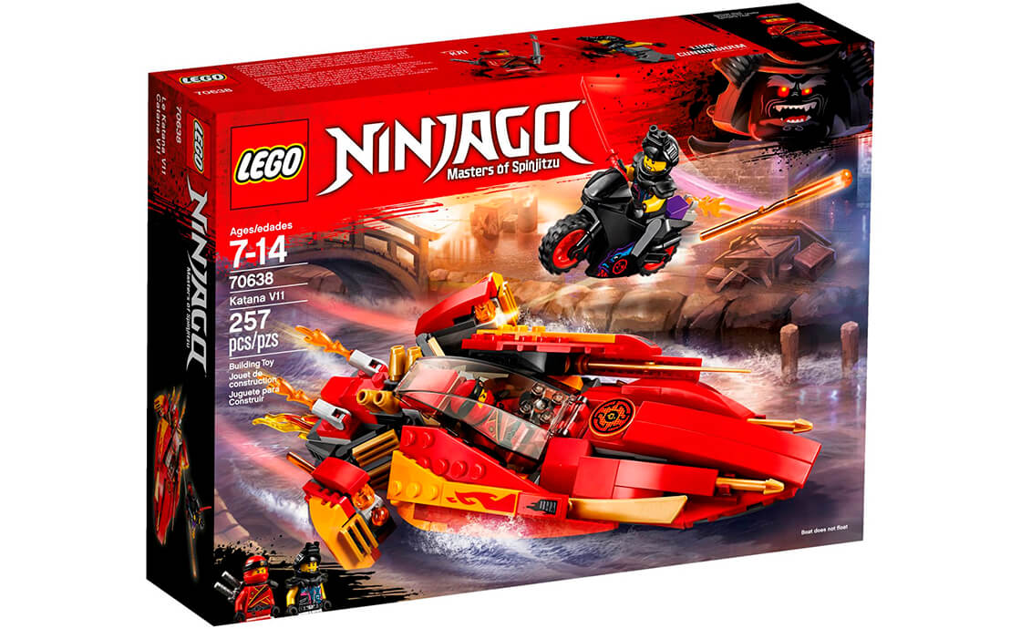 

Конструктор LEGO Катана V11 257 деталей (70638)