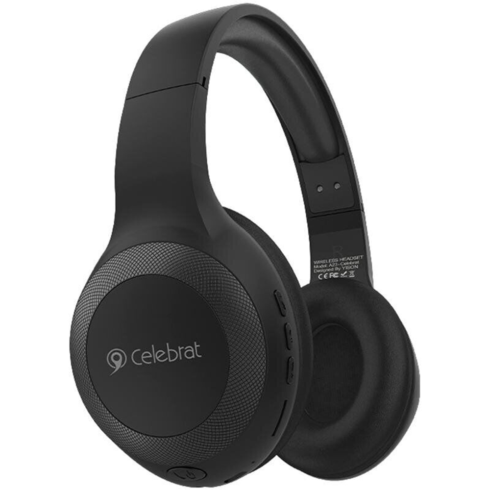 

Bluetooth наушники-гарнитура Celebrat A23 Black (Q/HJDZ 001-2017)