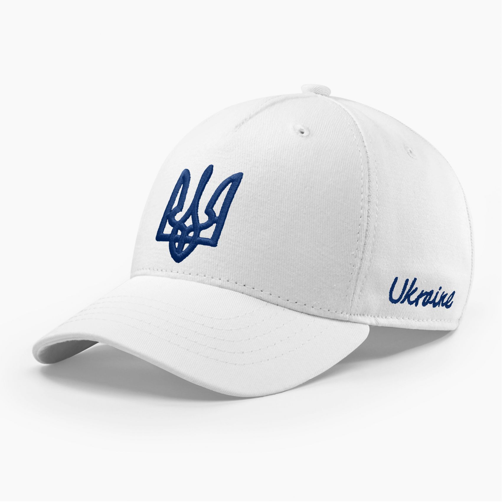 

Кепка бейсболка мужская INAL с гербом Украины XL / 59-60 RU Белый 280459