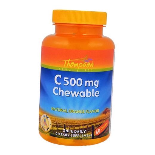 

Thompson Vitamin C 500 60таб Апельсин (36412010)