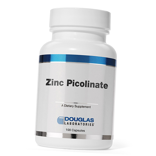 

Цинк Пиколинат, Zinc Picolinate 50, Douglas Laboratories 100капс (36414008)