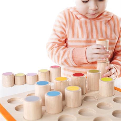 

Набор деревянных блоков Guidecraft Manipulatives Цилиндры (G6734)
