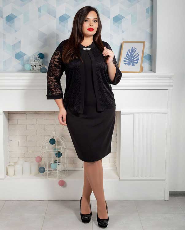 

Платье Angelina 10745 черный, Платье Angelina 10745 черный 52
