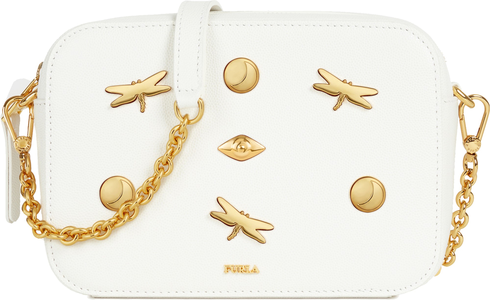 

Женская кожаная сумка Furla Brava Zaffir.Mini C/Body 1045175 Белая