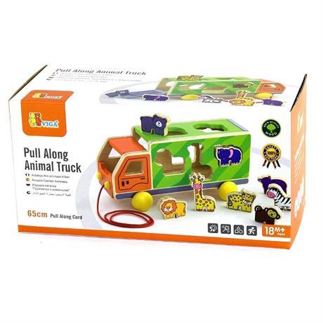 

Игрушка-сортер Viga Toys "Грузовик с животными" (50344)