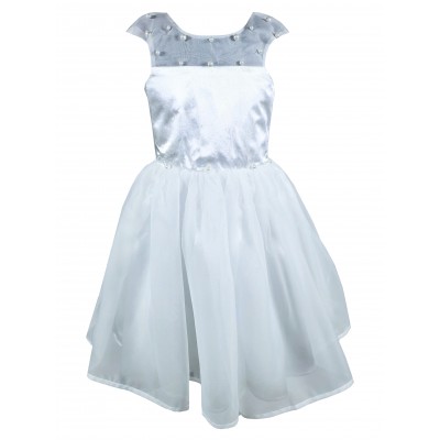 

Платье KidsCouture "БУСИНКА" 98 см Белое