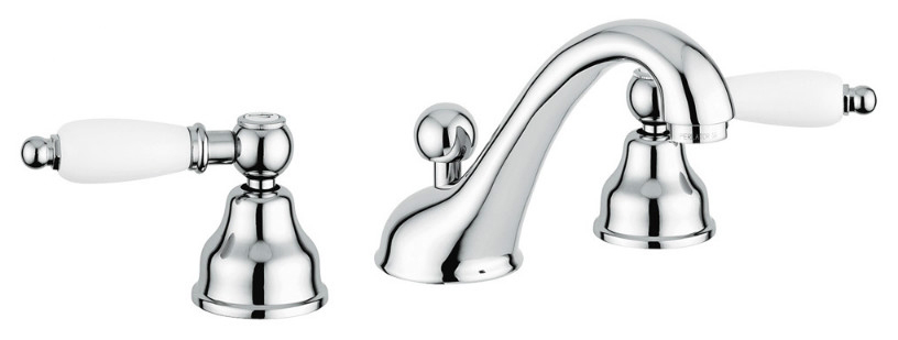 

Смеситель для умывальника Emmevi Deco Сeramica CR121033 на 3 отверстия (хром)