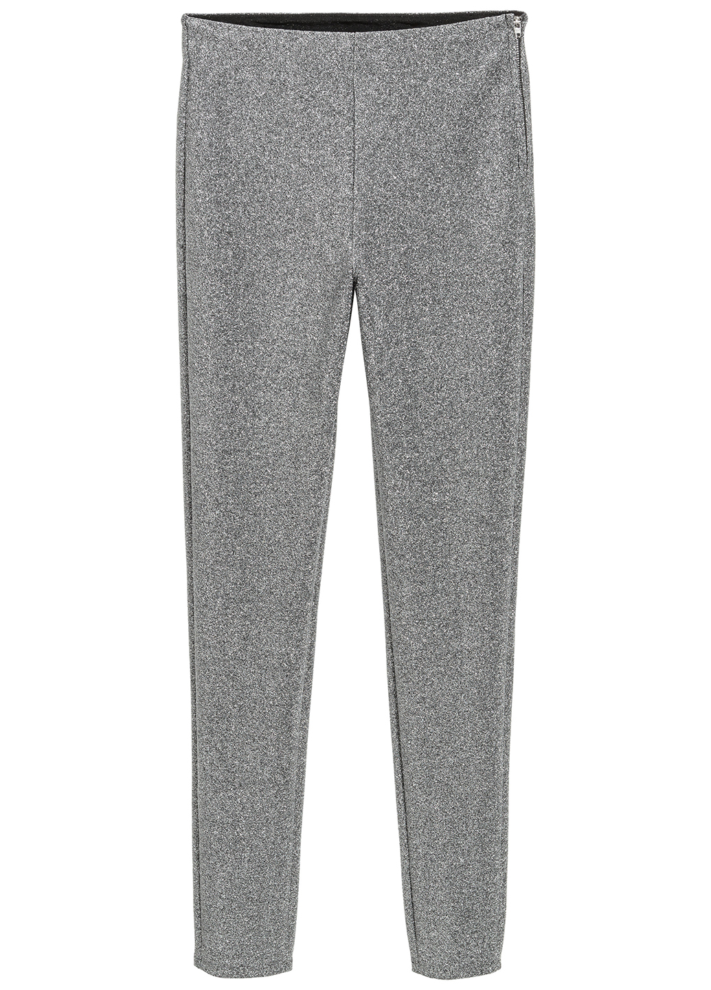 

Брюки H&M  Серый 0543705_блестки_04, Брюки H&M 34 Серый 0543705_блестки_04