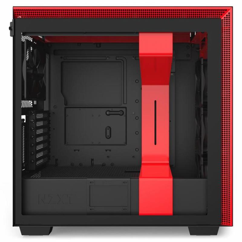 

Корпус NZXT H710i Matte Black-Red (CA-H710i-BR) без БП