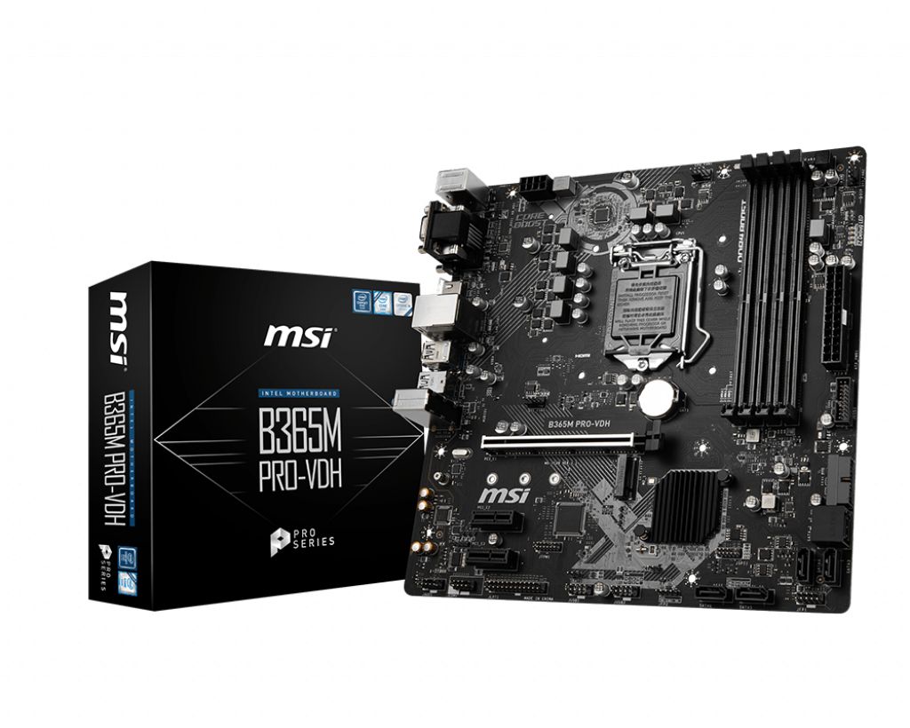 

Материнская плата MSI B365M PRO-VDH Socket 1151