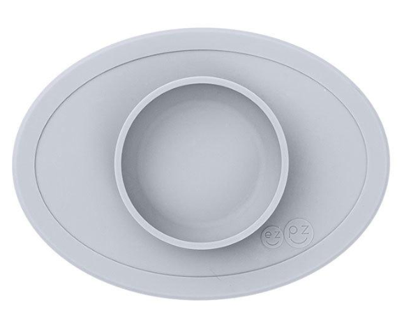 

Мисочка коврик EZPZ Tiny Bowl Pewter силиконовая серая