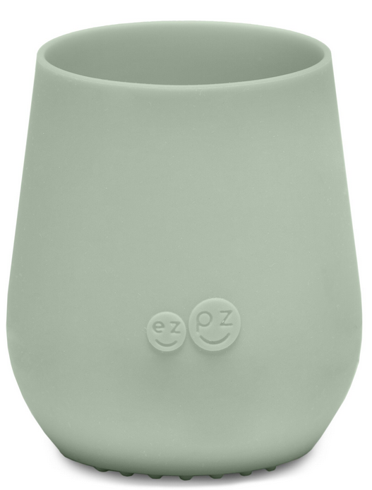 

Чашка детская EZPZ Tiny Cup Sage силиконовая оливковая