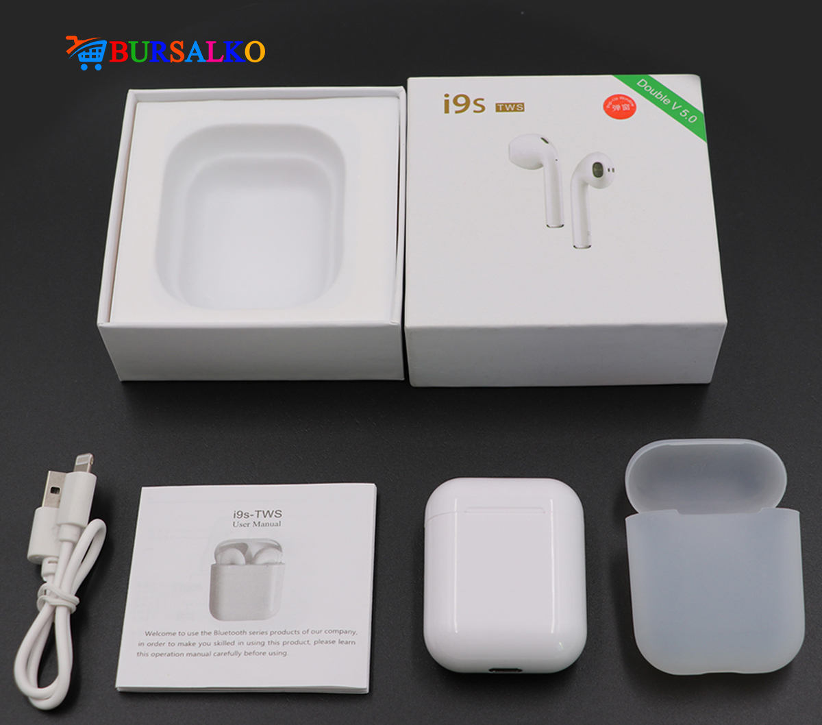 I9s tws airpods double outlet v 5.0