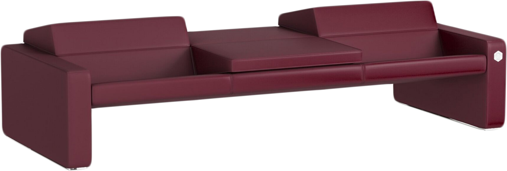 

Диван Kulik System SMART 3 Бордовый