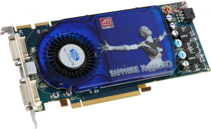 Видеокарта Sapphire PCI-Ex Radeon X 1950 PRO 256 MB GDDR3 ( 256.