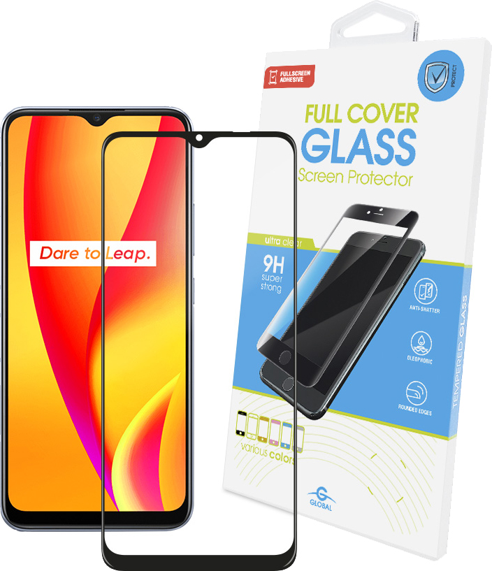 

Защитное стекло Global Full Glue для Realme C15 Black