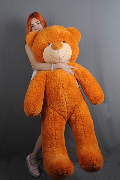 

Пюшевый мишка Мишкин Дом Рафаэль 140 cm Карамельний