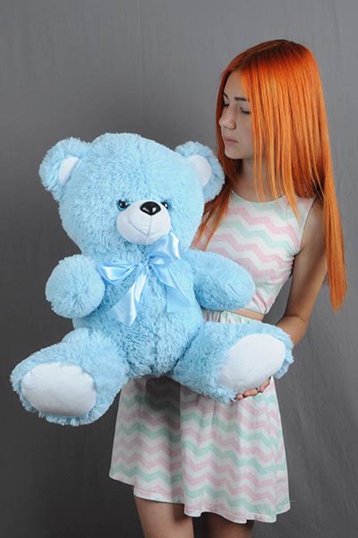 

Пюшевый мишка Мишкин Дом Томи 65 cm Голубой