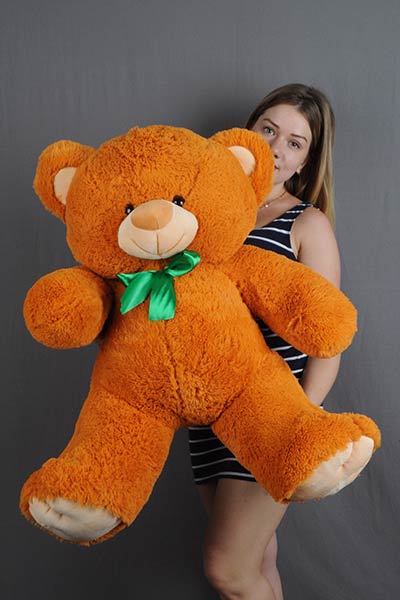 

Пюшевый мишка Мишкин Дом Томи 100 cm Карамельний