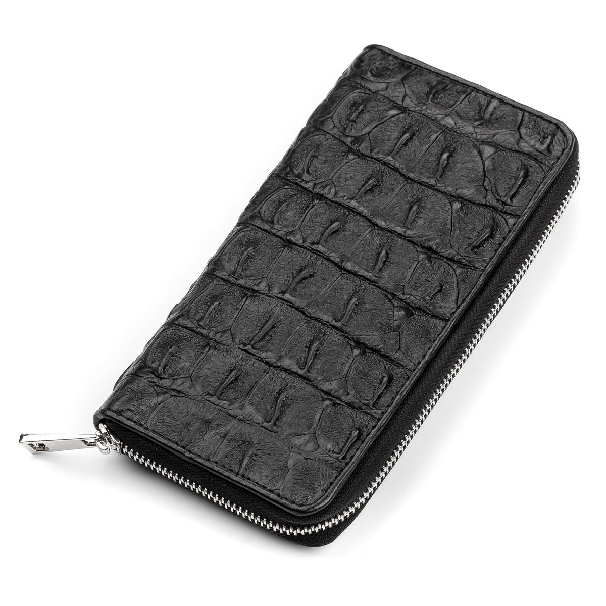 

Кошелек-клатч CROCODILE LEATHER 18012 из натуральной кожи крокодила Черный