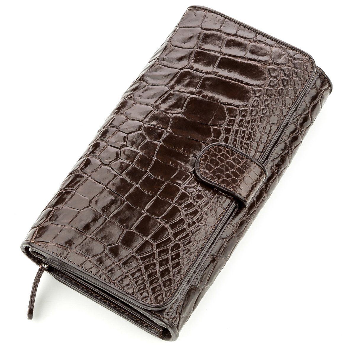 

Клатч мужской CROCODILE LEATHER 18589 из натуральной кожи крокодила Коричневый