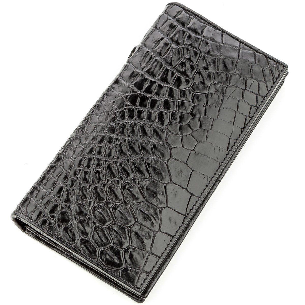 

Клатч мужской CROCODILE LEATHER 18585 из натуральной кожи крокодила Черный